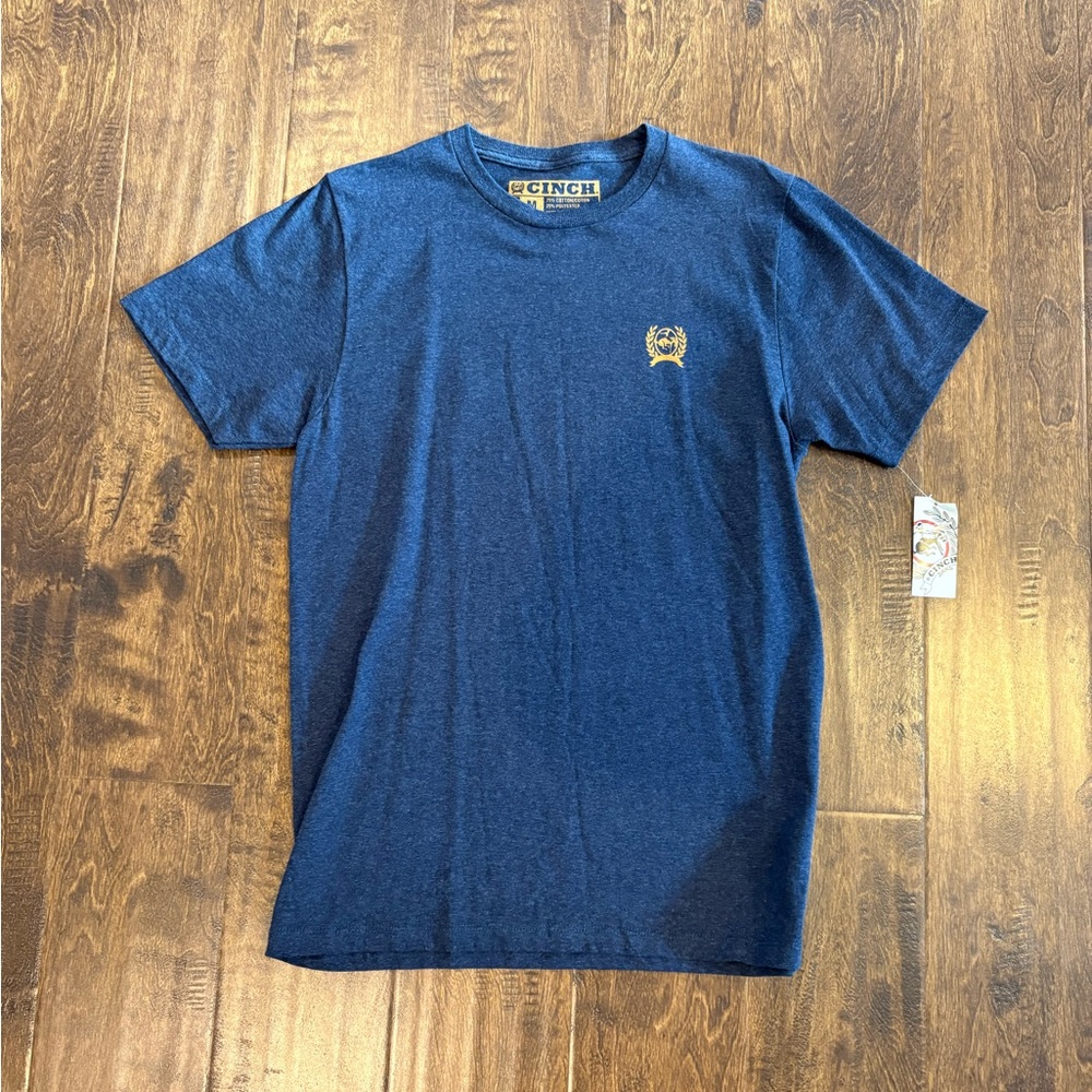 Cinch Men's Navy Short Sleeve Tee